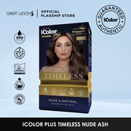 iColor Plus Hair Color Crème Timeless Nude Ash (COMPLETE COLORING SET)