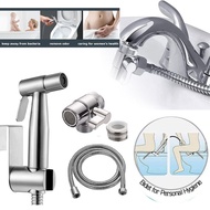 WCIC# Bidet Sprayer For Toilet,Handheld Sprayer Kit, Attachment With Spray Gun, Hose, Water Distributor, Hanging Base