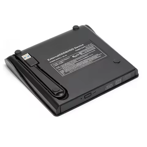 For 9.5/12.7mm SATA USB3.0 Type-C External DVD Burner Optical Drive Case CD DVD Reader DVD-ROM CD-RO