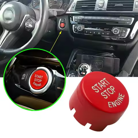 For BMW F20 F21 F22 F23 F30 F31 F32 F33 F10 F11 F12 F13 F01 F02 X1 X3 X4 X5 X6 Car Red Engine Start 