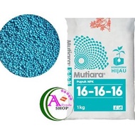 Cod Available Npk Mutiara 16-16-16 Fertilizer Retail 100 Grams <>