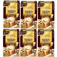 【Direct from Japan】 Nescafe Gold Blend Rich Cafe Latte Stick Coffee 10P×6 Box