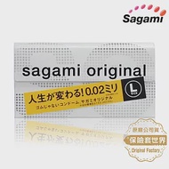 Sagami．相模元祖 002超激薄保險套 L-加大（12入）