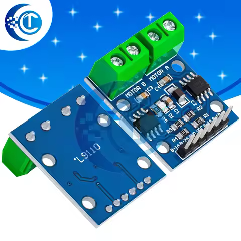 1PCS L9110S DC Stepper Motor-Driver Board H-bridge Stepper Motor Dual DC motor module for Driver Con