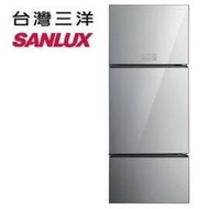 SANLUX 台灣三洋 528公升 三門直流變頻電冰箱 SR-B528CVG &lt;font color = red&gt;★無邊框采晶玻璃鏡面 , 台灣生產製造!&lt;/font&gt;