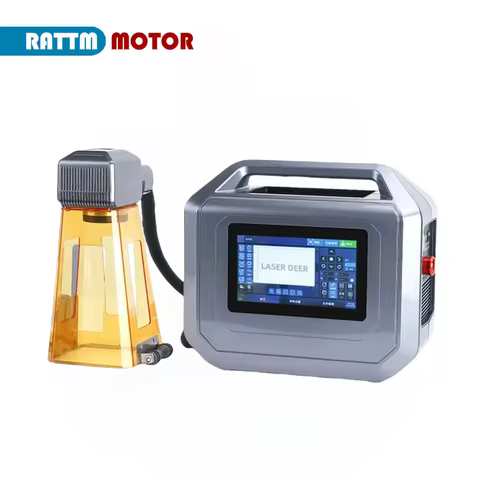 Portable 20W 30W Handheld Fiber Laser Marking Engraving Machine MAX Battery type Plug-in Mini Printi