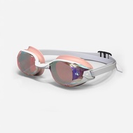DECATHLON Swimming goggles One Size Fits All - Bfast white mirror pink - New anti-fog