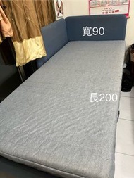 ikea單人加大床架+床墊