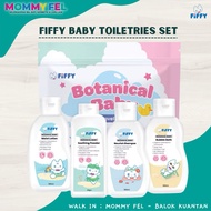 FIFFY BOTANICAL BABY TOILETRIES TRAVEL SET (4 BOTTLES)