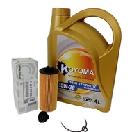 A589# MINICOOPERCLUBMANF45F46 F54 F55 F56 F60 BMW i8 X2 X1 OIL FILTER 11428570590+ KOYOMA 5W30 SEMI 