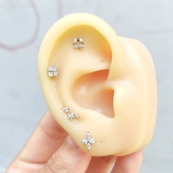 Titanium G23 lip earrings
