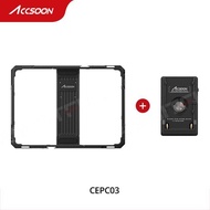 Accsoon CEPC-03 CEPC-04 iPad PowerCage Pro II 10 12นิ้วป้องกันเปลือก NP-F ตัวแปลงแบตเตอรี่ที่วางไอแพ
