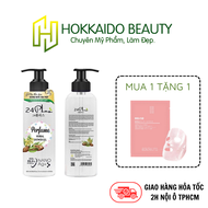 GEL TẮM THẢO DƯỢC HƯƠNG NƯỚC HOA PHÁP Trắng 24PLUS 850ml