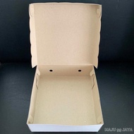 Cod Available Cake Box Rice Lunch Box/ R8 18Cm X 18Cm X 7Cm Duplex Coated (310Gram Thickness) White 