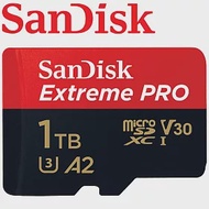 【代理商公司貨】SanDisk 1TB 200MB/s Extreme Pro U3 microSDXC UHS-I V30 A2 記憶卡