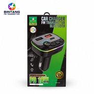 CAR CHARGER FM TRANSMITTER FM3BINTANG