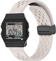 W-218H Watch Band, Lamshaw 18mm, 22mm Quick Release Breathable Silicone Replacemet Band Straps Compa