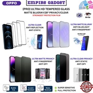 [PRO] Ultra Tempered Glass Oppo Reno 15F,15Pro,15,14F,14Pro,14,13F,12F,A6Pro,A5Pro,A3Pro,A98 28°PRIV