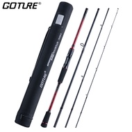 Fishing Rod with Cover, 4 Fishing Pieces, Release Rod Spinning Skate/, 24 Carbon Fiber 30T/ 6 feet-8