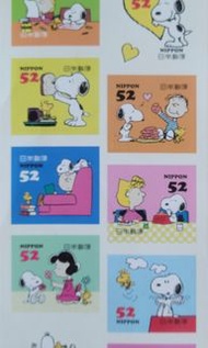 來自日本SNOOPY限定郵票 2014年