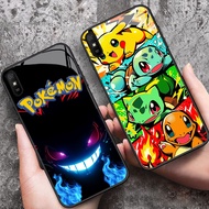 DK-62 Cute Pokemon HD Glass Casing for Xiaomi Redmi 9A 9i 7 14C 14R A4 A3 Note 7 poco C75 Pro