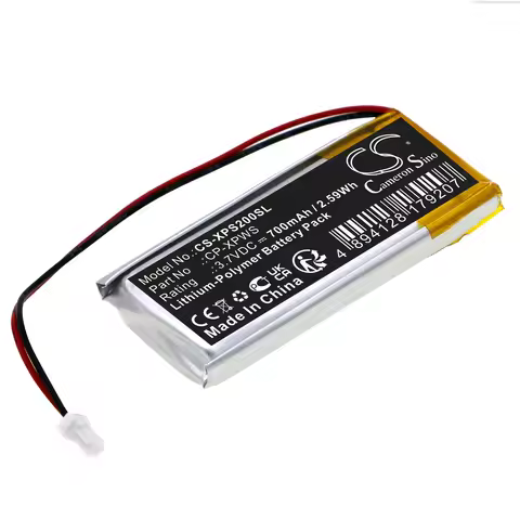 CS-XPS200SL 3.7V 700mAh Battery CP-XPWS for XP Deus WS1, WS2, WS3, WS4, WS5, MI-4 Pinpointers, MI-6 