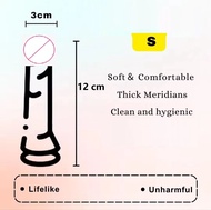 【Clear Stok】【Rm 3 per pcs】toy for women 12 x 3 cm dilddo toy for women dilldo toy dildol toy for wom