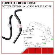 1SET 2PC TOYOTA ESTIMA ACR50 2.4 THROTTLE BODY HOSE / WATER BYPASS HOSE 2AZ-FE ORIGINAL QUALITY
