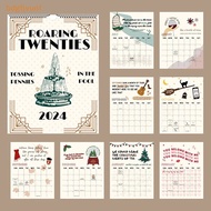 BDGF 2024 Roaring Twenties Calendar Wall Calendar,2024 TS Lyrics Calendar,12 Monthly Calendar Planner,Eras Tour Calendar Music Poster SG