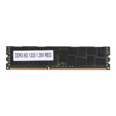 QWE-8GB DDR3 1333MHZ Ecc Ram Memory PC3L-10600R 1.35V 2RX4 REG Ecc RAM For Server Workstation