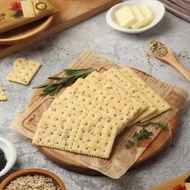 【Expires on July 11】Black Truffle Ham Soda Crackers - Nutritious Breakfast Crisps and Afternoon Tea 