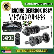 Y15 / Y16 / LC135-5S RACING 6 SPEED GEARBOX SET ASSY ORIGINAL ESR RACING