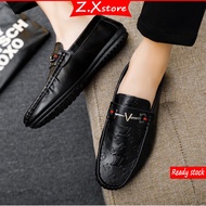 kasut lelaki Loafers Fashion casual shoes Boat shoes leather shoes formal shoes men kasut kulit lelaki