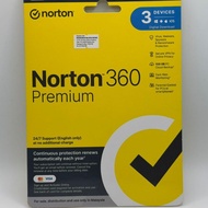 Norton 360 Premium Anti-Virus | 3 Devices 1 Year |Sopports Windows PC , Mac , Android , iOS