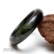 52.5mm Natural Jade Bangle 天然岫玉手镯 (E1390)
