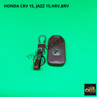 ซองกุญแจหนังสำหรับ  ใส่กุญแจรีโมทรถยนต์  HONDA CRV 15, JAZZ 15,HRV,BRV