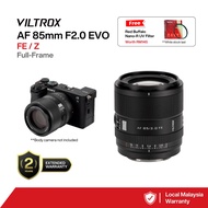 VILTROX AF 85mm F2.0 EVO FE/Z Full-Frame Autofocus Lens for SONY E-Mount NIKON Z-Mount Cameras
