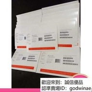 促銷 微軟正版windows10 Pro專業版win 10繁體home家用64位光碟版含序號金鑰貼紙中