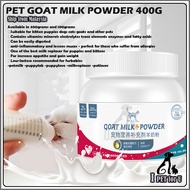 400g/100g Goat Milk pet milk replacer puppies kitten pack bottle milk supplement Dog Cat goat Milk