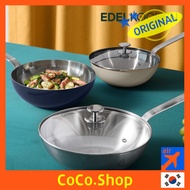 [EDELKOCHEN] 5-layers 316 Stainless steel wok+lid [VOLA]