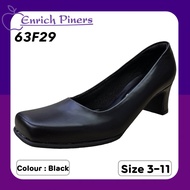 Enrich piners รองเท้าคัชชูสีดำ รุ่น 63F29