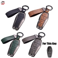 Zinc Alloy Protective Key Fob Case Compatible with For BYD Electric Cars