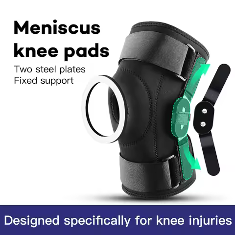 Men's and Women's Universal Knee Brace - Meniscus Tear-Specific Knee Brace - Adjustable Lateral Stab