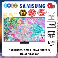 Samsung [Authorised Dealer + Ready Stock] 65" Q70B QLED 4K Smart TV  QA65Q70BAKXXM - Samsung Warrant