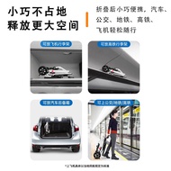 Manual Wheelchair for Elderly, Lightweight Portable Small Folding Simple Airplane-Approved Elderly P