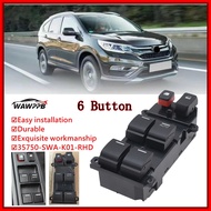 [ Fast Shipping ]  Front Power Window Switch Main Control Honda City TMO GM3 / Jazz TFO GE6 GE8 (6 S