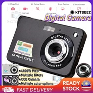 KiTBEEZ💥CCD Camera CCD48 Million Pixel 2.7 Inch HD Screen Children Camera 8x Zoom Digital Camera SLR