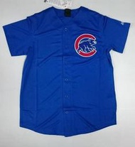 Majestic MLB 美國職棒大聯盟 芝加哥小熊隊 鈕扣版球衣 6460704-003 創信代理
