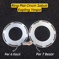 Vespa Clutch Belt Ring PlateRing 6 and 7 Springs