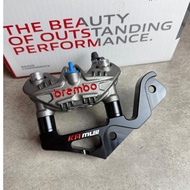 PNP Original Brembo GP4 Mini For Yamaha XMax V1 V2 V3 Front Depan Brake Caliper 4Pot Piston